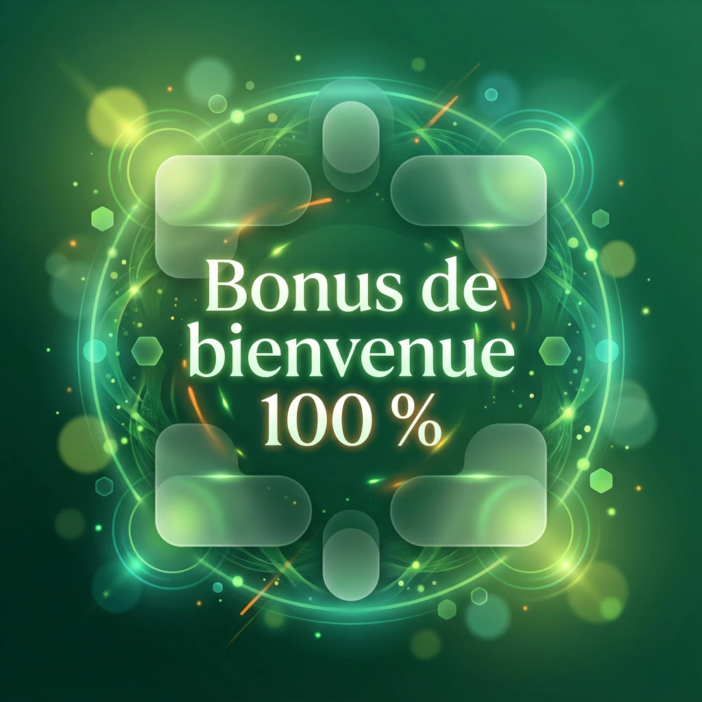 Bonus de bienvenue 100%